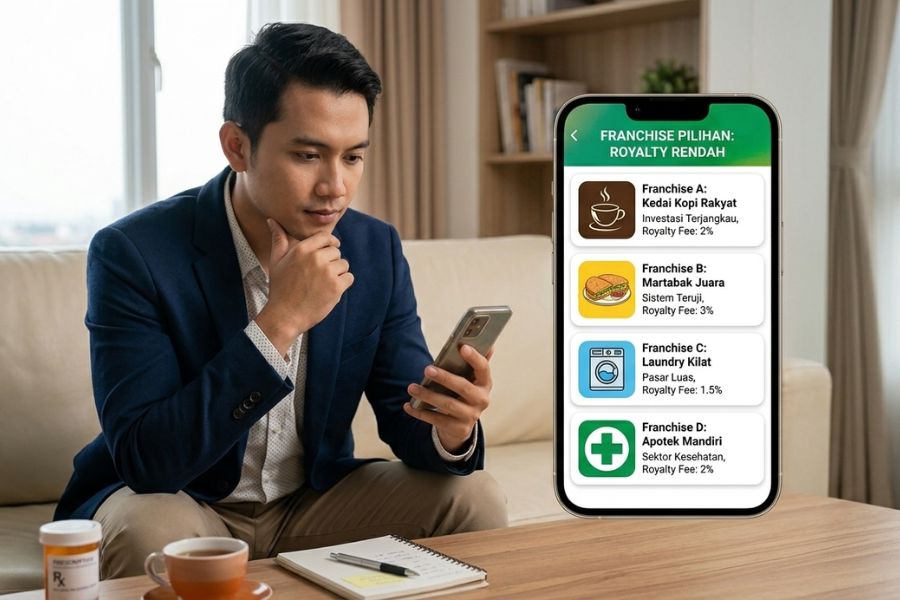 Di Mana Menemukan Franchise Apotek dengan Biaya Royalti Rendah?